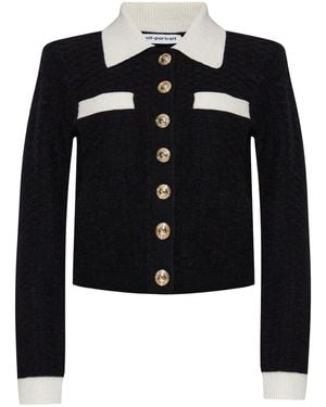 Self-Portrait Sweaters - Black