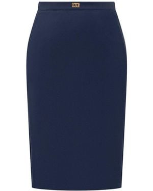 Elisabetta Franchi Skirt - Blue