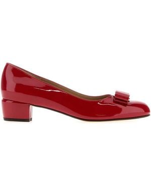 Ferragamo Heeled Shoes - Red