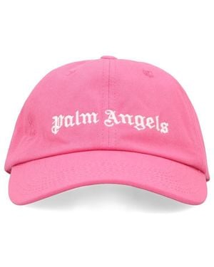 Palm Angels Baseball Cap With Logo - Pink