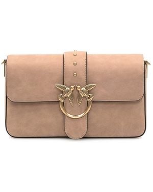 Pinko Love One Classic Bag - Natural