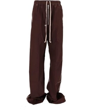 Rick Owens Wide Bela Trousers - Brown