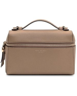 Tory Burch Romy Slim Top Handle Bag - Brown