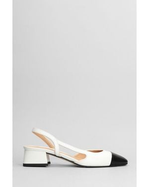 Julie Dee Court Shoes - White