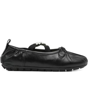 Simone Rocha Ballet Flats - Black