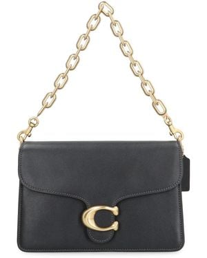 COACH Shoulder Bag With Tabby Chain - Black