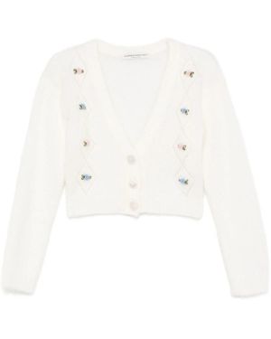 Alessandra Rich Jumpers - White