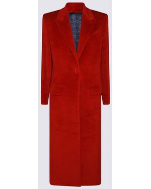 Givenchy Wool Coat - Red