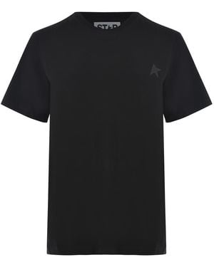 Golden Goose Star Crew-Neck T-Shirt - Black