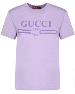 Gucci T-Shirts - Purple