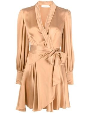 Zimmermann Silk Wrap Mini Dresses for Women - Up to 63% off | Lyst