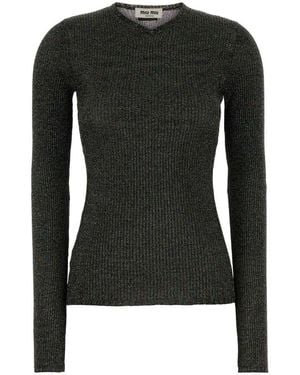 Miu Miu Knitwear - Black