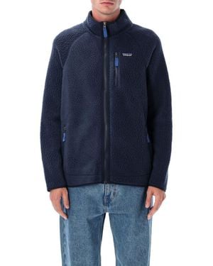 Patagonia Retro Pile Fleece Jacket - Blue