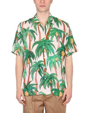 Endless Joy Palm Shirt - Green