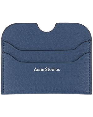 Acne Studios Card Holder - Blue