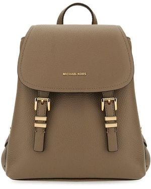 MICHAEL Michael Kors Leather Backpack - Brown