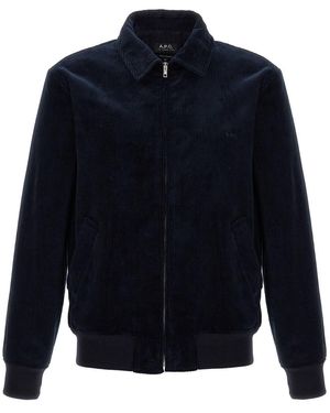 A.P.C. 'Gilles' Jacket - Blue