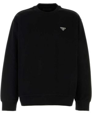 Prada Sweatshirts - Black