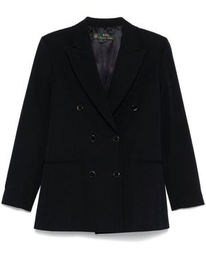 A.P.C. Jackets - Black