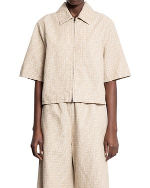 Fendi Shirts - Natural