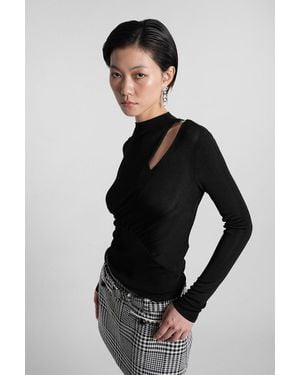 Self-Portrait Topwear - Black