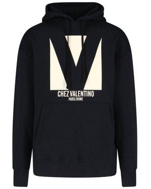 Valentino Garavani Chez Oversized Hoodie - Black