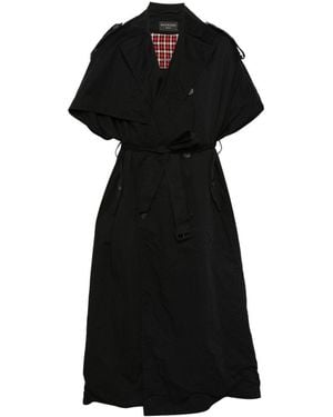 Balenciaga Clothing Coats - Black