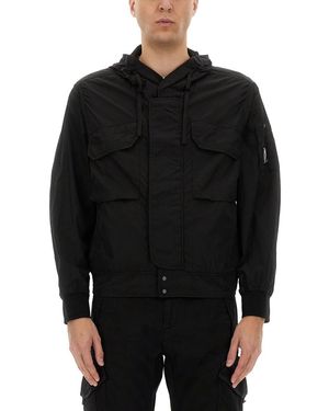 C.P. Company Streamlined Polyamide Outerwear Jacket - Black