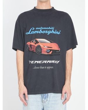Balenciaga Lamborghini T-Shirt - Grey