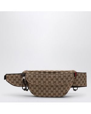 Gucci GG Fabric Waist Bag - Brown