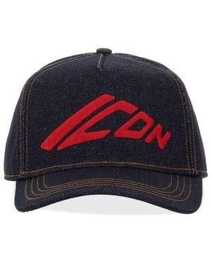 DSquared² "Icon New Generation" Baseball Hat - Blue