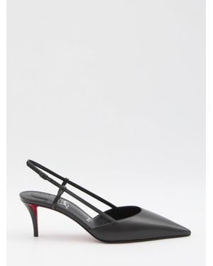 Christian Louboutin Miss Sling Court Shoes - Black