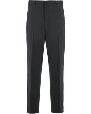 BOSS Wool Blend Pants - Blue