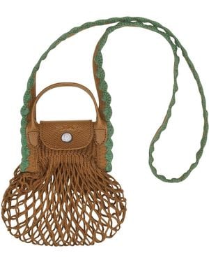 Longchamp Le Pilage Filet Craft - Brown