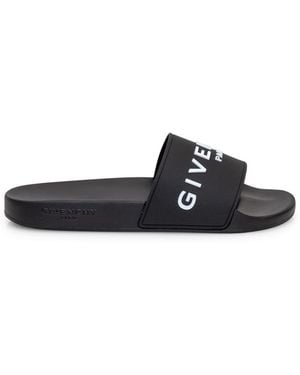 Givenchy Slipper With Logo - White