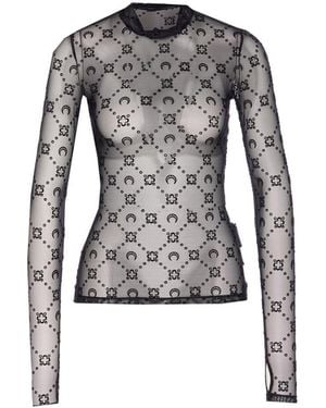 Marine Serre Top - Grey