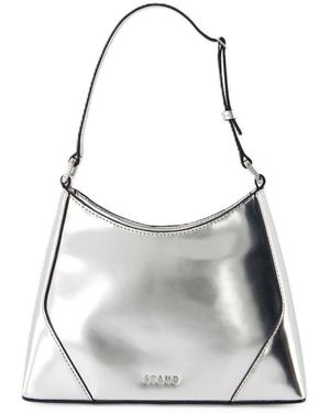 STAUD Linda Shoulder Bag - Grey