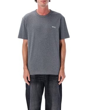 A.P.C. Boxy Petit Vpc T-Shirt - Grey