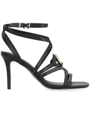Just Cavalli Ivy Heeled Sandals - Black