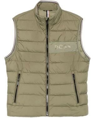 BOSS Outwear Waistcoats - Green