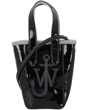 JW Anderson Mini Belt Tote Bag - Black