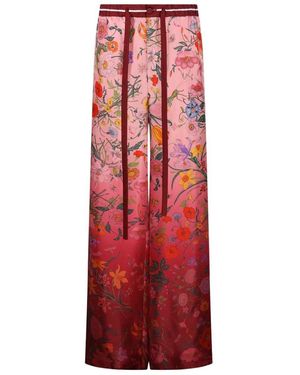 【グッチ】 Trousers - Palazzo Pants パンツ Women's Gucci Wide-leg and palazzo pants | Lyst