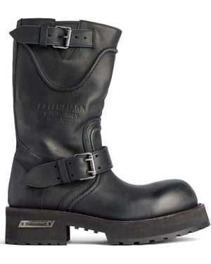 Balenciaga Venom Bootie Shoes - Black