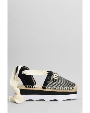 Mou Espa Sandal Espadrilles - Black