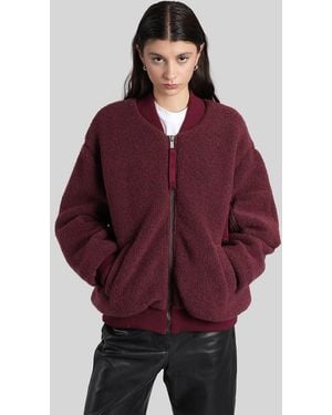 Laneus Bomber Jacket - Red