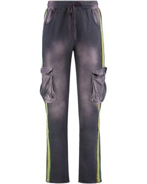 Alchemist Cotton Cargo-Trousers - Blue