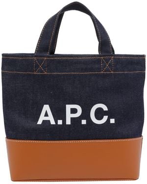 A.P.C. Bags - Blue