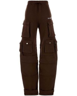 パンツ THE ATTICO Woman Pants Brown 250WCP260F007 877 Tobacco brown denim THE ATTICO 250WCP00084 865 - Gianni