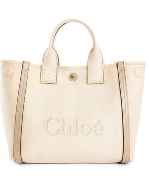 Chloé Tote Bags - Natural