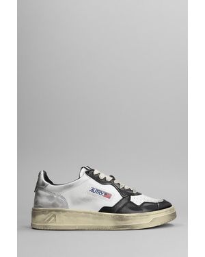 Autry Sup Vint Trainers - Metallic